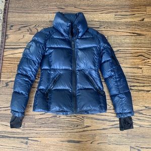 original navy blue sam puffer jacket